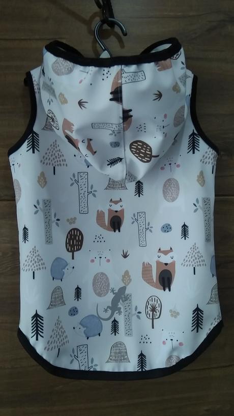 Softshellová vesta s vreckami a kapucňou, 74 - 140