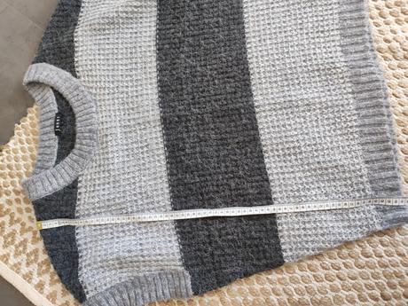 Oversize pletená vesta na blúzku, m