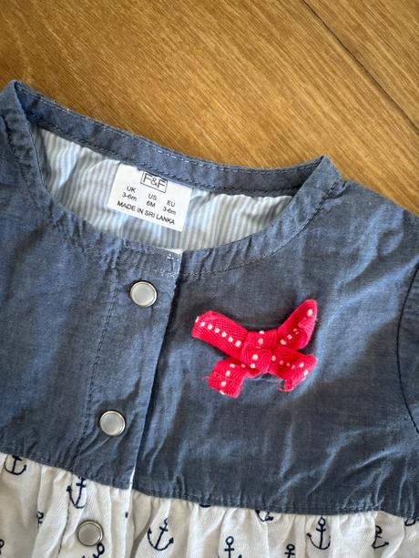 Letna namornicka suprava saty a leginky, f&f,62