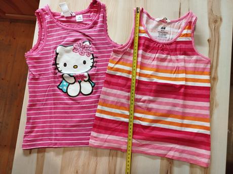 Prúžkované tielka, h&m,122