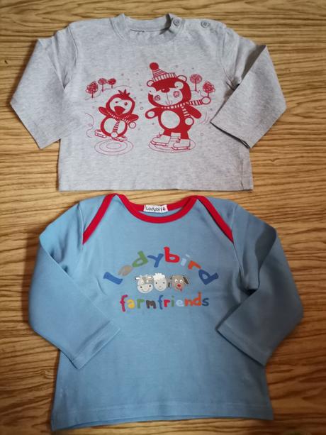 Detské tričká 2ks na 9-12mesiacov, cherokee,80