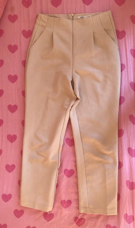 Krémové nohavice, sinsay, m/38, sinsay,m