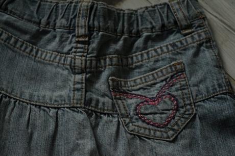 Riflová sukňa, h&m,86