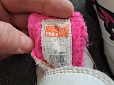 Tenisky puma veľ. 20 pre dievčatko, puma,20