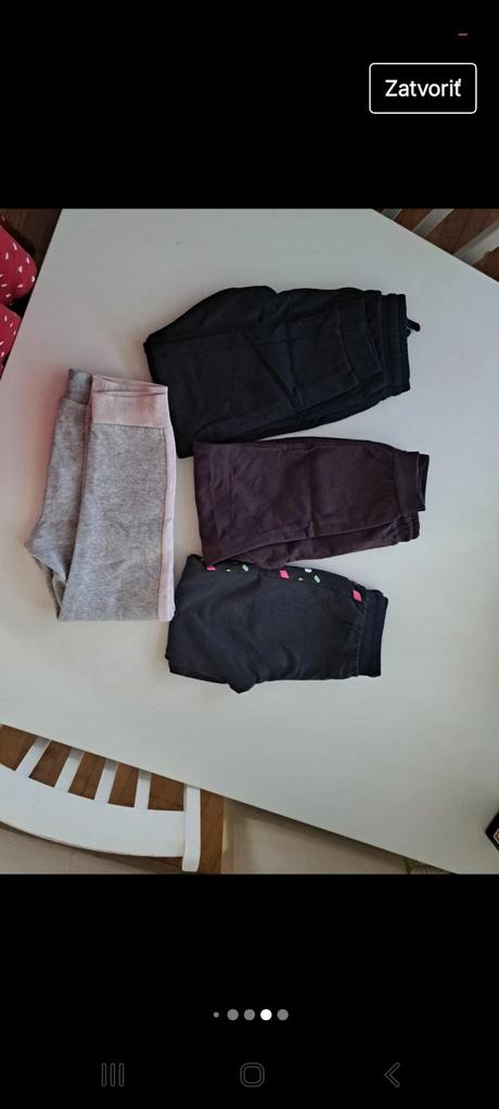Zateplene teplaky 6/7 rokov, h&m,122