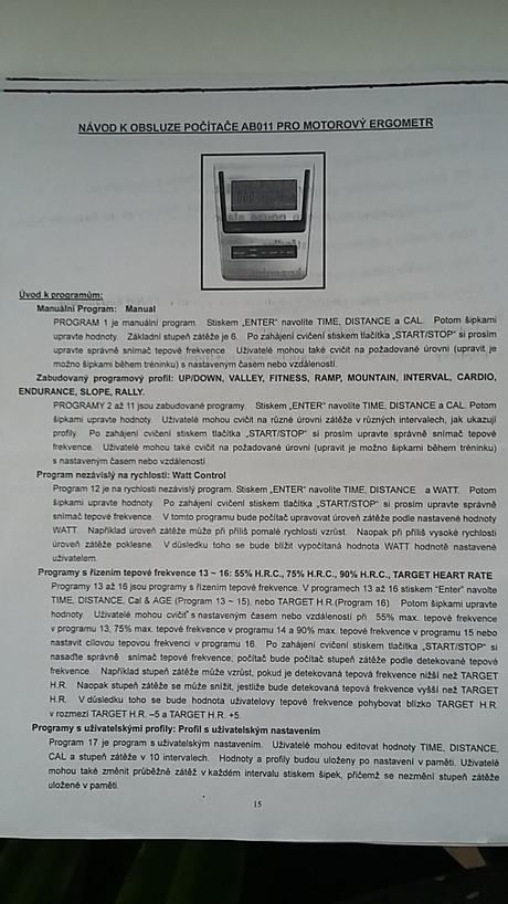 Eliptický trenažér crossový elektrický landfit,
