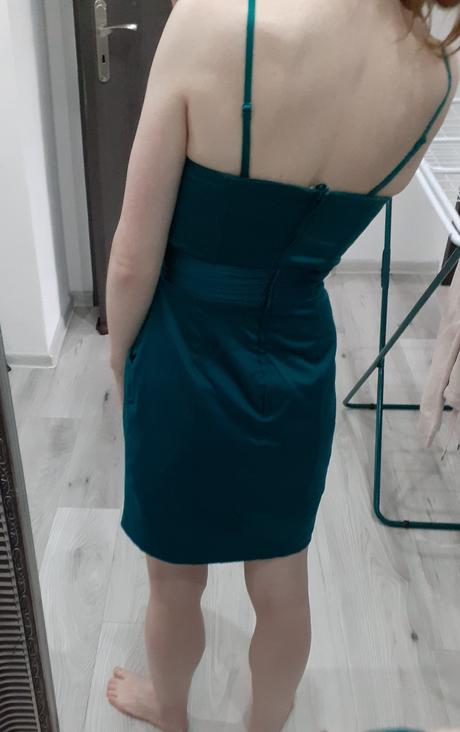 Zelené šaty, h&m,34