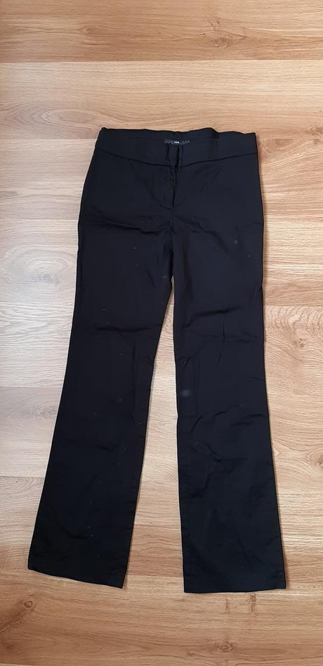 Čierne nohavice, h&m,36