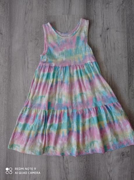 Dievčenské šaty na ramienka, f&f,128