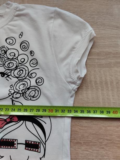 Tričko s kamienkami - darujem k nákupu, 128