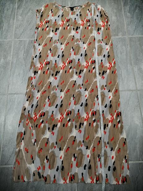 Vzorované plisované šaty lindex, vm-l, lindex,m