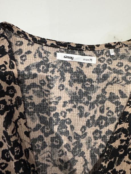 Ľahké dlhé dámske šaty m, sinsay,m