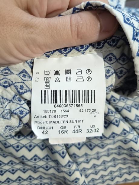 Letné ľahké nohavice brax, xl