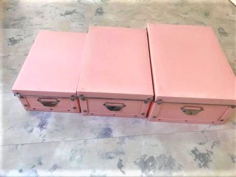 Skladacie škatule na skladovanie,