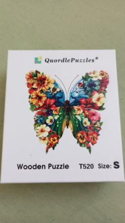 Puzzle motýľ,
