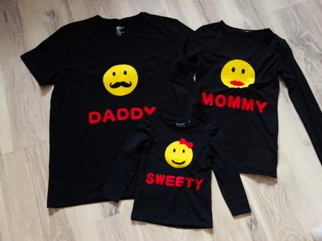 Tričká pre rodinku, h&m,s