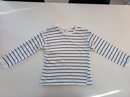 Tričko pásiky, h&m,134