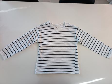 Tričko pásiky, h&m,134