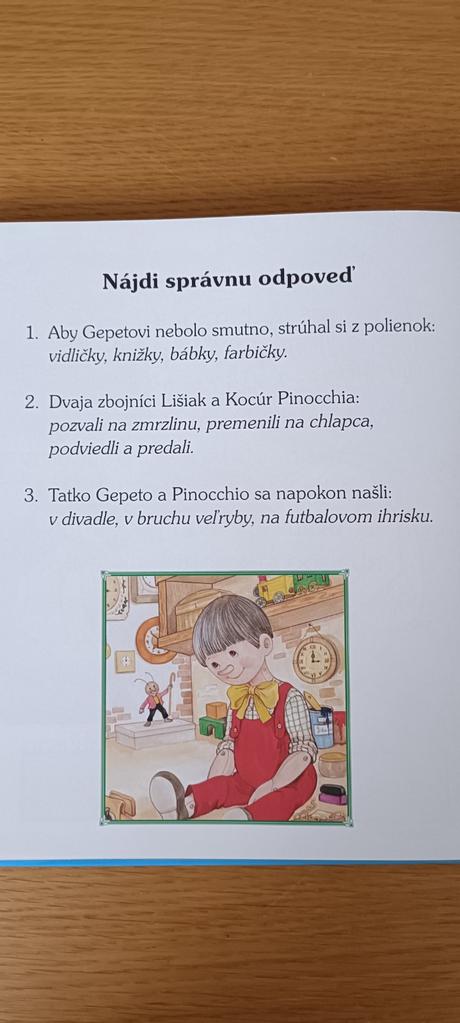 Kniha - rozprávkový šlabikár, 