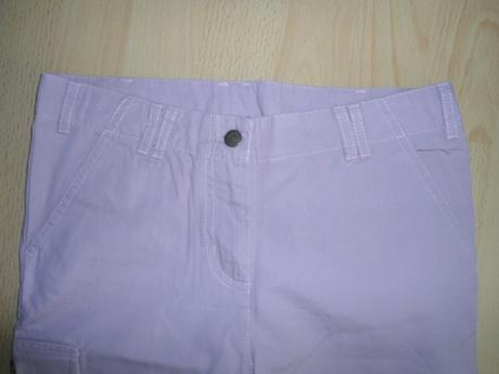 Ruzove dievcenske nohavice, 140