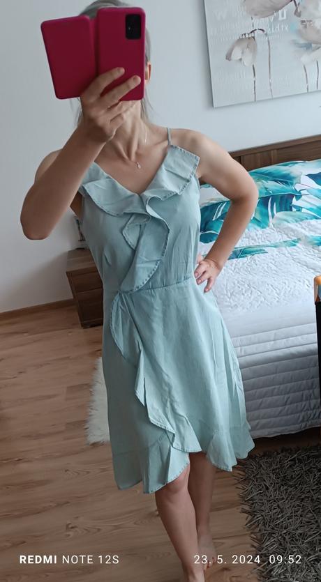 Letné volánové šaty, gate,m