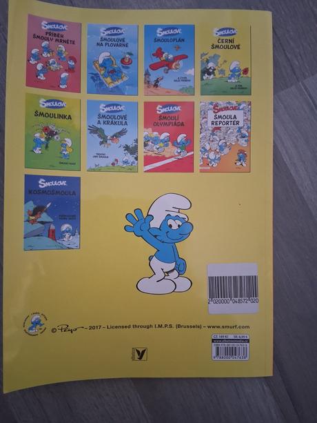 Hvezda smoulinka - šmoulové, 