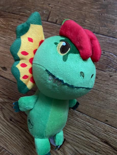 Jurský svet dilophosaurus krásna plyšová hračka, 