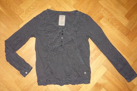 Bodkovaná blúzka s. oliver, s.oliver,36