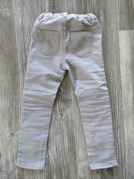 Nohavice s macickami, h&m,104