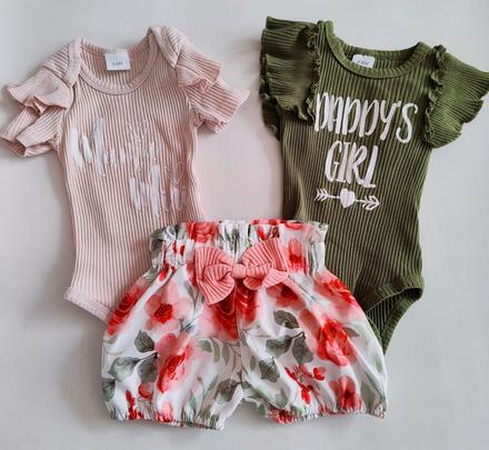 Letný set pre dievčatko, 68