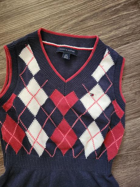 Upletové šaty tommy hilfiger, tommy hilfiger,122