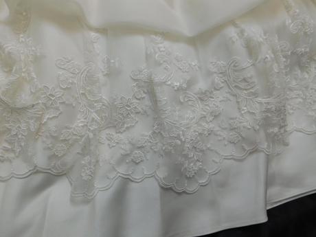 Luxusne nadherne svadobne saty(komplet), 38