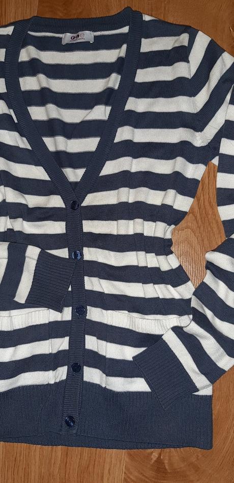Pruhovaný sveter, s