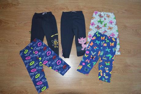 Detské trištvrťové legínky, 92 - 128