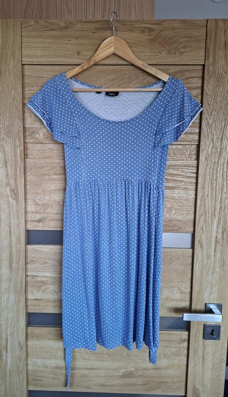 Bodkované materské šaty, bonprix,36