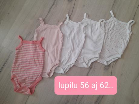 Bodytielko 5ks, lupilu,56