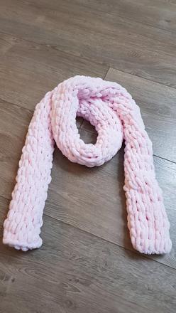 Šál z alize puffy vlny,