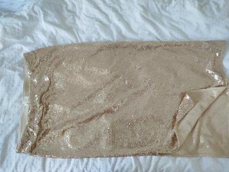 Filtrovaná sukňa m/l, h&m,m