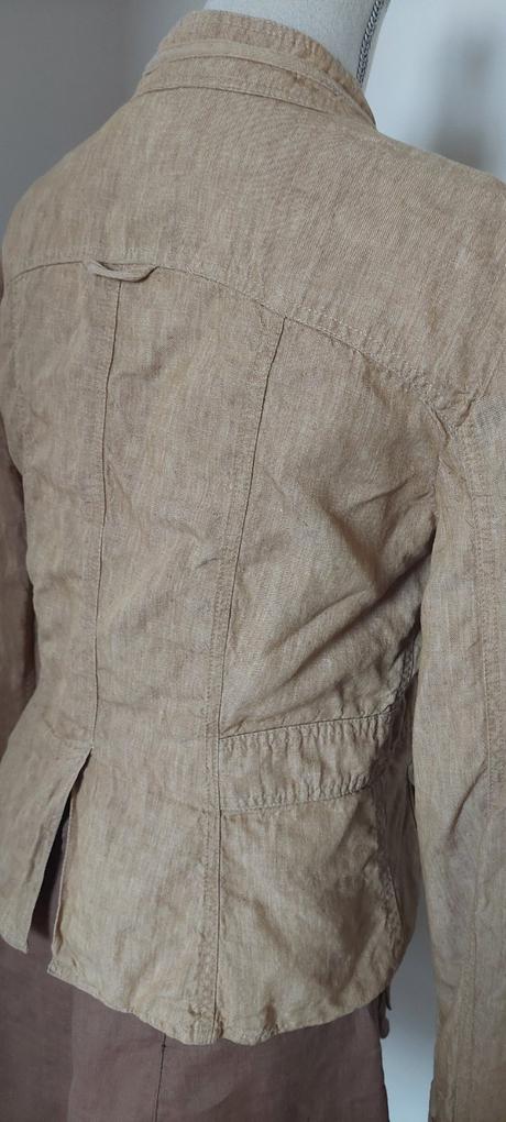 Ľanový kabátik bunda, vero moda,m