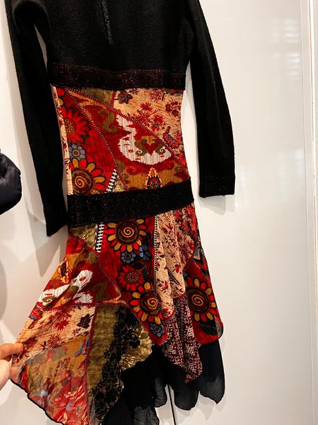 Moher rayon šaty vel. s-m, s