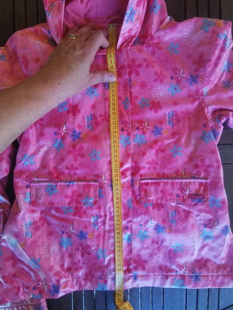 Oteplené bundičky do dažďa - už iba jedna, 134