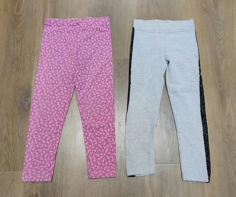 Dievčenské legíny veľkost 110, 110