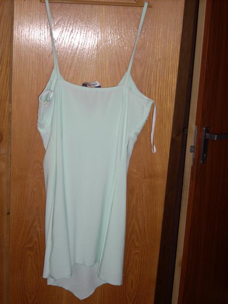 Tehotenské tričko na ramienka, 40