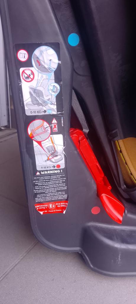 Autosedacka do 18kg nania, nania