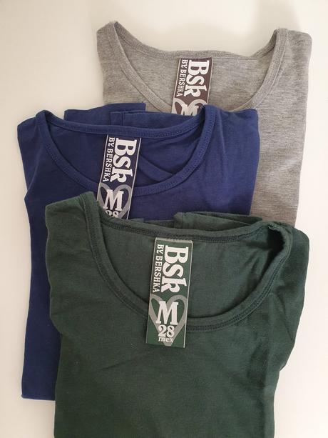 Elasticke tricko bsk, bershka,m