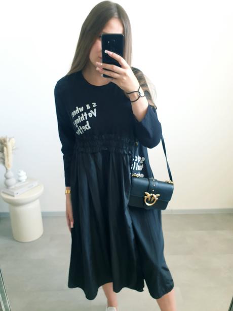 Štýlové oversize šaty,