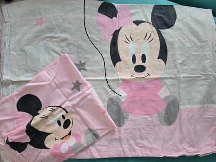 Obliečky na perinky pre dievčatko  - minnie, šírka (cm): 100,dĺžka (cm): 135