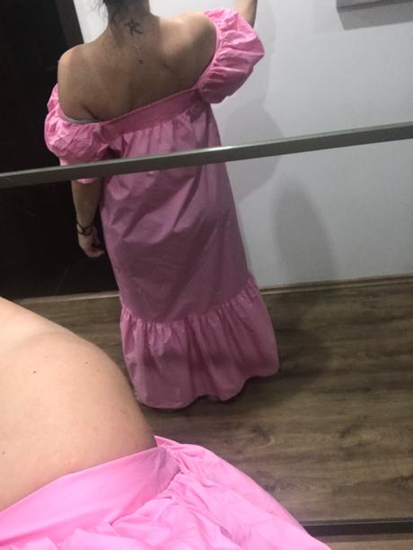 Volanove šaty h&m, h&m,m