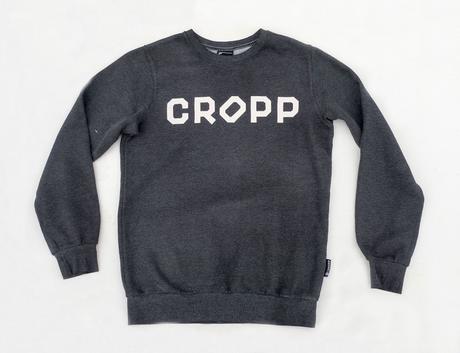 Cropp grafitová mikina, s