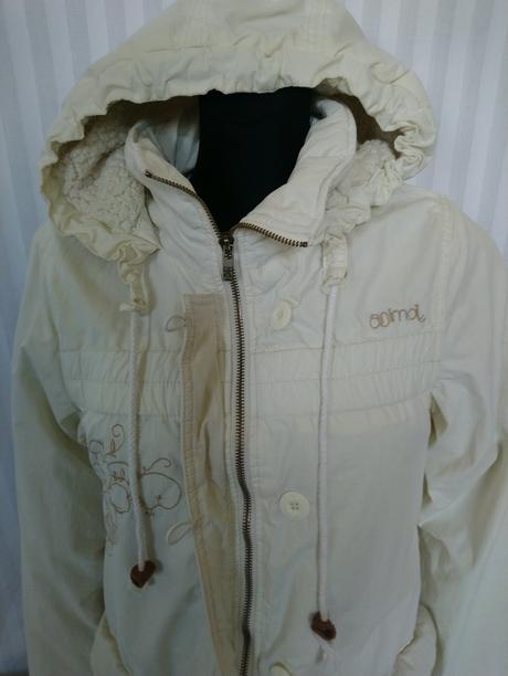 Dámska zimní krémová bunda, animal, animal,l